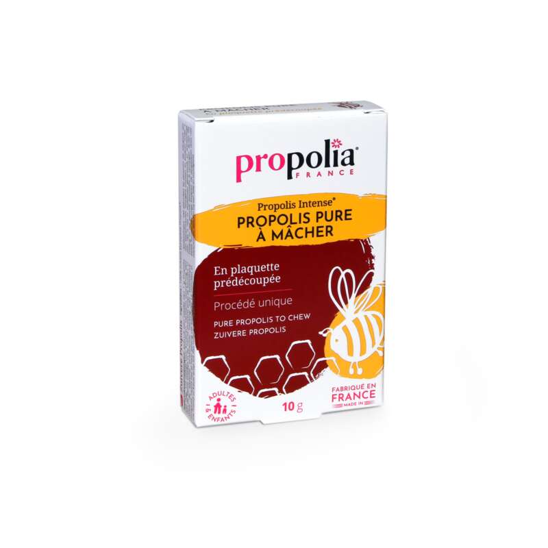 Propolis pure à macher - 10g en stock - Propolia