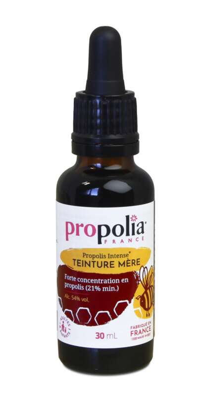 Teinture mère de Propolis - Propolis Intense 30ml - Propolia en stock