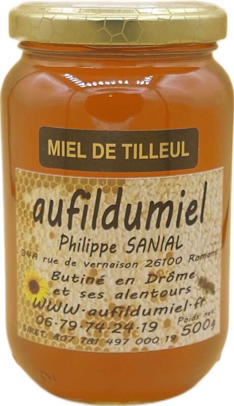 Miel de tilleul - aufildumiel en stock