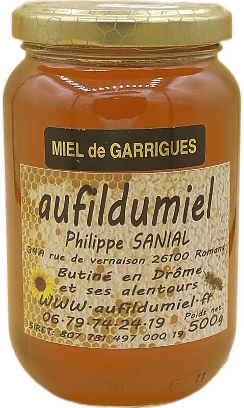 Miel de garrigue - aufildumiel en stock