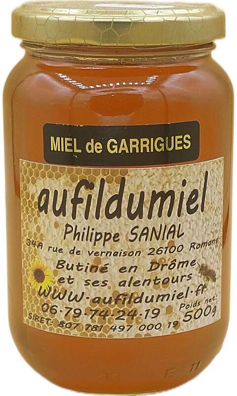 Miel de guarrigue en stock - Aufildumiel