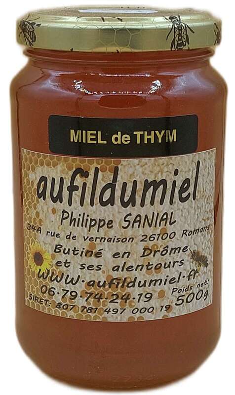 Miel de thym en stock - Aufildumiel