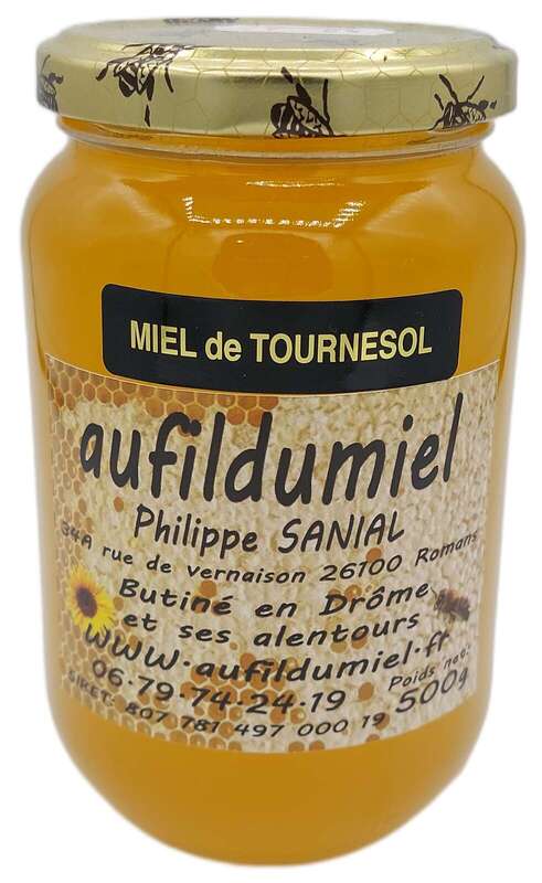 Miel de tournesol en stock - Aufildumiel